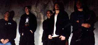 bane group photo of this black/death underground metal band