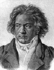 Beethoven, Ludwig van: wrote 9 epic symphonies and many smaller and some longer classical works