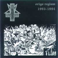 the demo recordings from abigor, origo regium 1993-1994, present an early view at the development of this black metal band