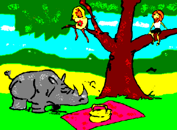 picknickin rhino
