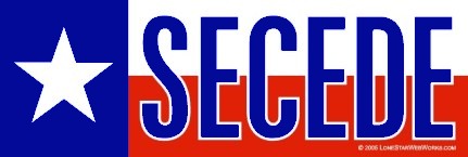 Texas Secede Bumper Sticker Photo