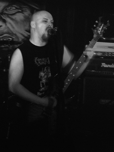 Cruciamentum live vocals and guitar