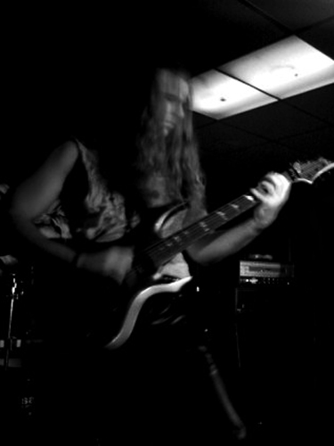 Cruciamentum live guitar