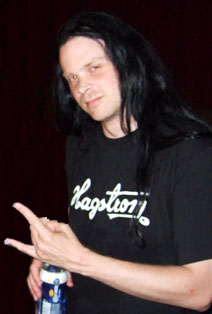 Daniel Ekeroth, author of Swedish Death Metal and bassplayer in Swedish Death Metal band Insision.
