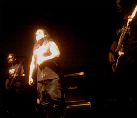 Krieg performing live