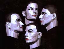 kraftwerk were the founders of electronic music and influenced all ambient to follow, including many of the ambient urban musics such as hip-hop, which was created when afrika baambata borrowed parts of a kraftwerk track in a dub