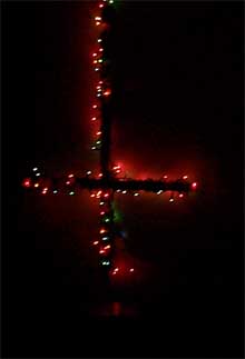 the inverted cross symbolizes rejection of judeo-christian beliefs and the moral teleology of material value they purport to find in doing the work of a being derived from superstition