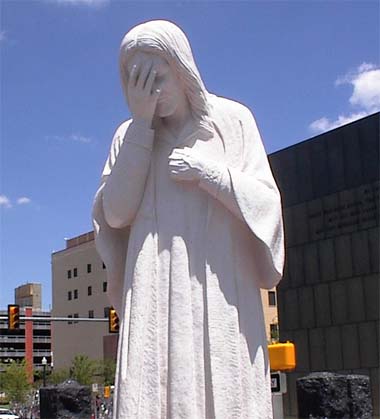 jesus christ pitied others as a means of feeling better about his own lot in life as the son of a prostitute, believer in Judaism and servant of the Roman occupation, a thoroughly beaten man before he even began to fight - notice he has long hair and a self-pitying expression like most black metallers