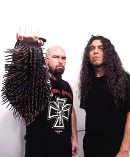 Slayer was the most popular speed metal band that stepped out of the heavy metal genre, fusing British New Wave of British Heavy Metal (NWOBHM) with American and British hardcore punk music, combining the best of Angel Witch, Iron Maiden, Judas Priest, Motorhead and Discharge, Black Flag, the Exploited, 