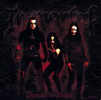 immortal damned in black