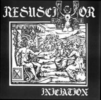 resuscitator iniciation a black metal album on wild rags label
